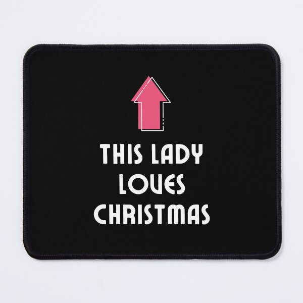 Item preview, This Lady Loves Christmas designed and sold by OliDesigns.