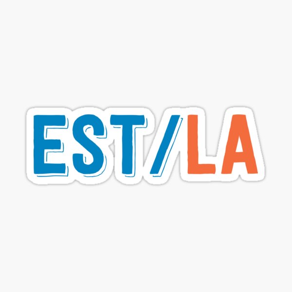 EST/LA Logo Sticker