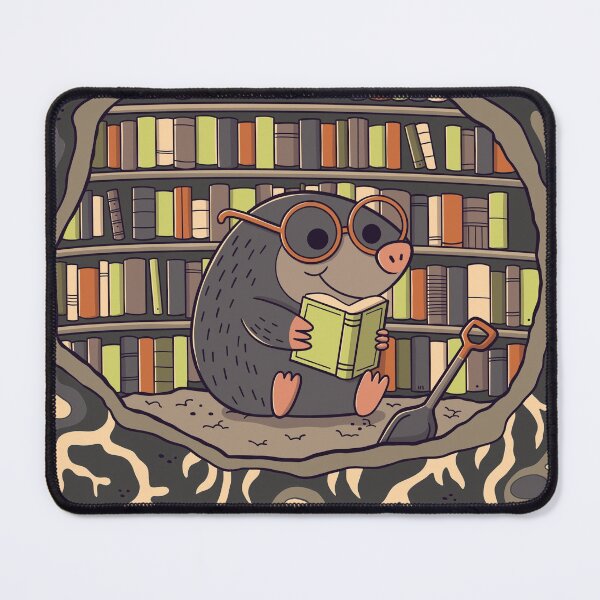 Item preview, Mole's Cozy Library designed and sold by TaylorRoss1.