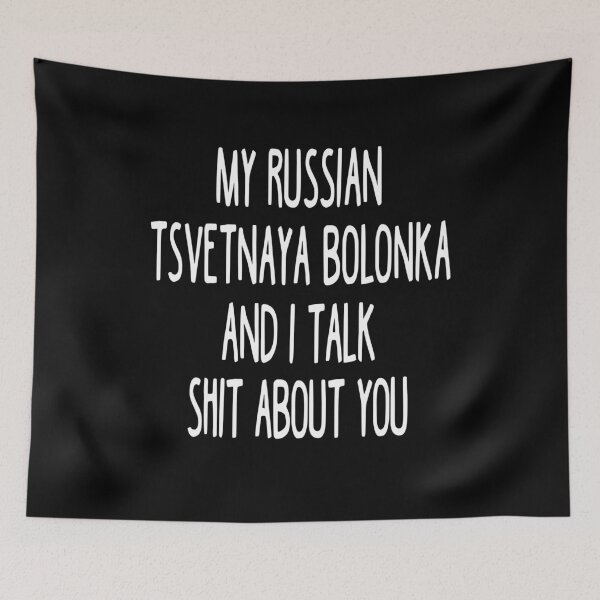 Item preview, I Work Hard So My Russian Tsvetnaya Bolonka Can Have A Better Life designed and sold by clickmostro.