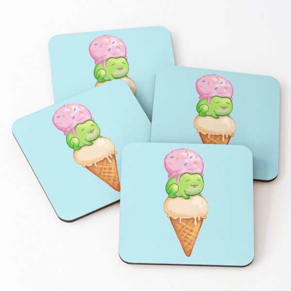 Item preview, Sweet Ice Cream frog  designed and sold by Kmoonleaf.