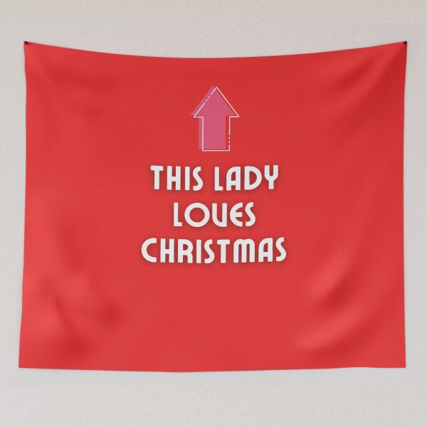 Item preview, This Lady Loves Christmas designed and sold by OliDesigns.