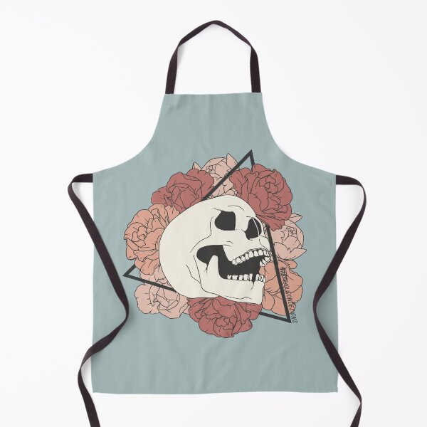 Item preview, Skull and Flowers Design designed and sold by Artsyalison.
