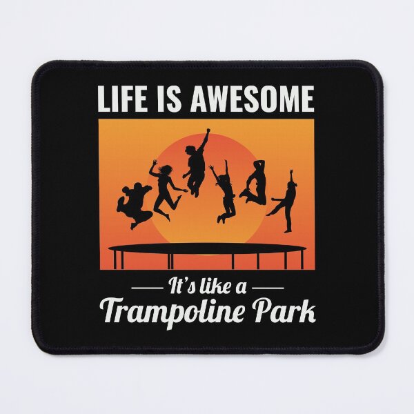Item preview, Trampoline Park Jumping Indoor Playground Vintage Retro designed and sold by CuteDesigns1.