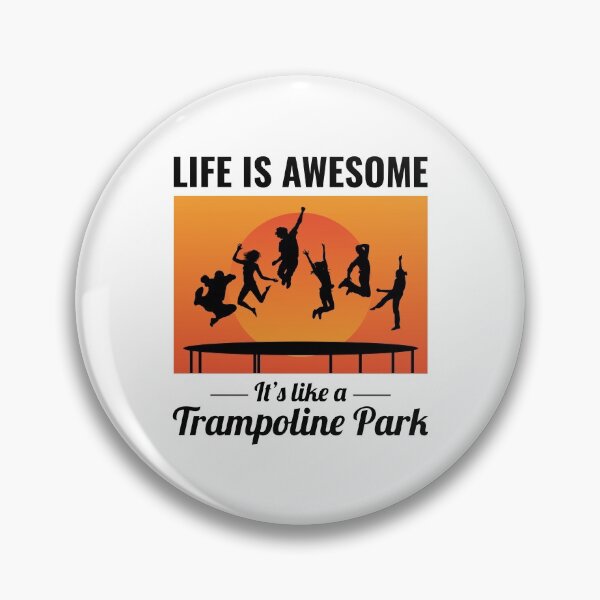 Item preview, Trampoline Park Jumping Indoor Playground Vintage Retro designed and sold by CuteDesigns1.