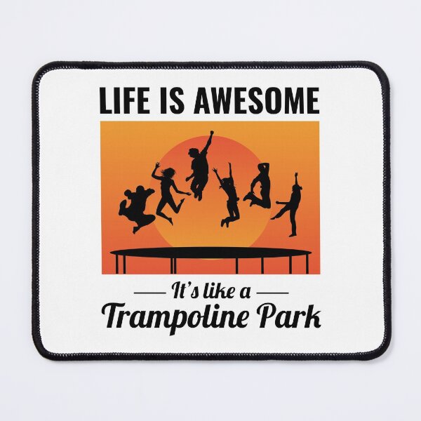 Item preview, Trampoline Park Jumping Indoor Playground Vintage Retro designed and sold by CuteDesigns1.
