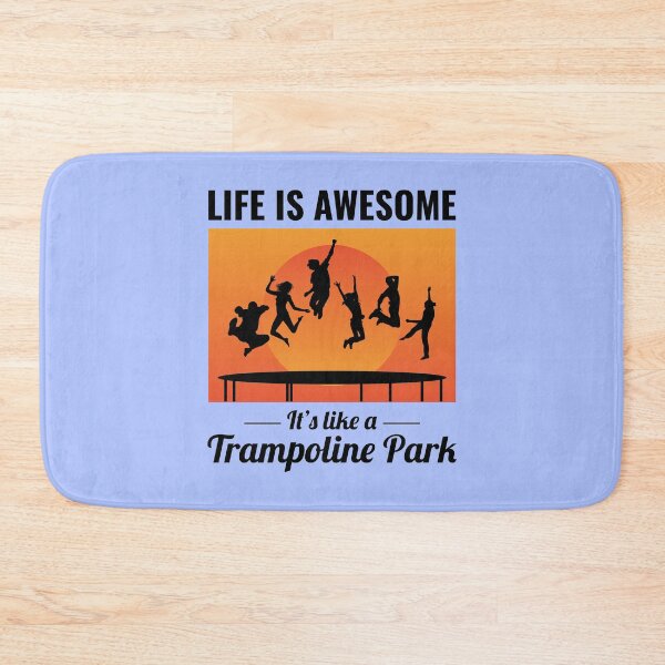 Item preview, Trampoline Park Jumping Indoor Playground Vintage Retro designed and sold by CuteDesigns1.