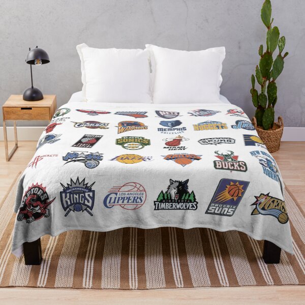 NBA teams Throw Blanket