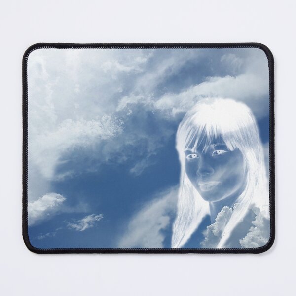 Item preview, Ghost Female Facial Image In The Clouds designed and sold by Edpod.