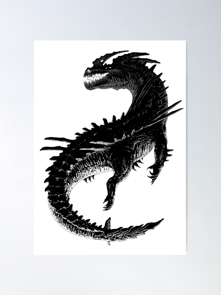 Glaurung, Father of Dragons Sticker for Sale by Bokeshisan