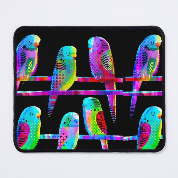 Item preview, Sleeping Budgies designed and sold by gklucas.