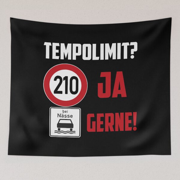 Item preview, Gegen Tempolimit 210 kmh bei Nässe designed and sold by TheAplus.