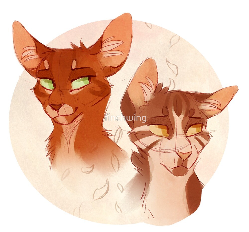 Warrior Cats Sisters Squirrelflight And Leafpool By