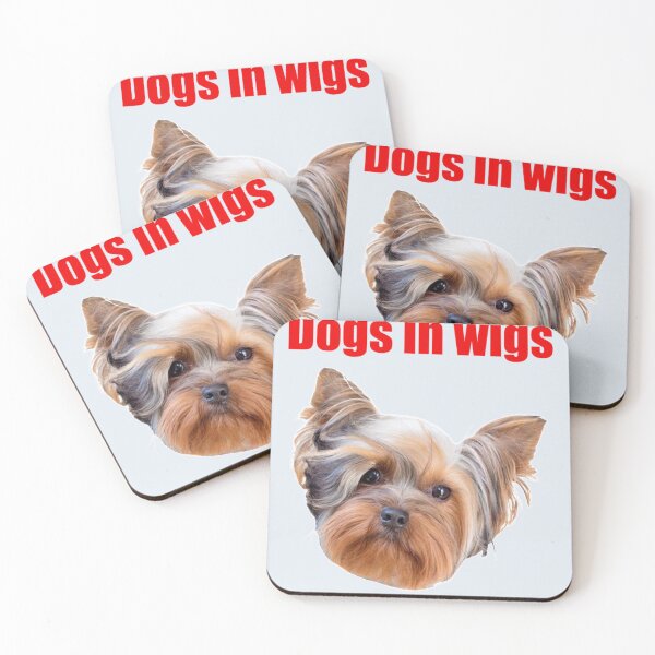 Item preview, Dogs in wigs                                         designed and sold by esignsByJen.