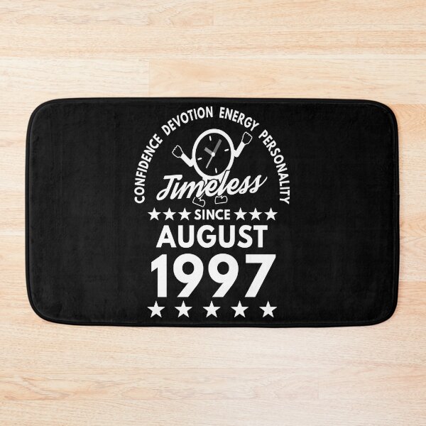 Item preview, August Birthday Timeless Person -1997 - White Text designed and sold by MoonsmileProd.