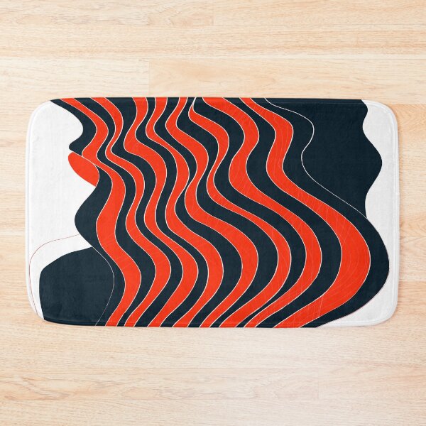 Item preview, Waves Lines Red and Black designed and sold by Istvan Ocztos.