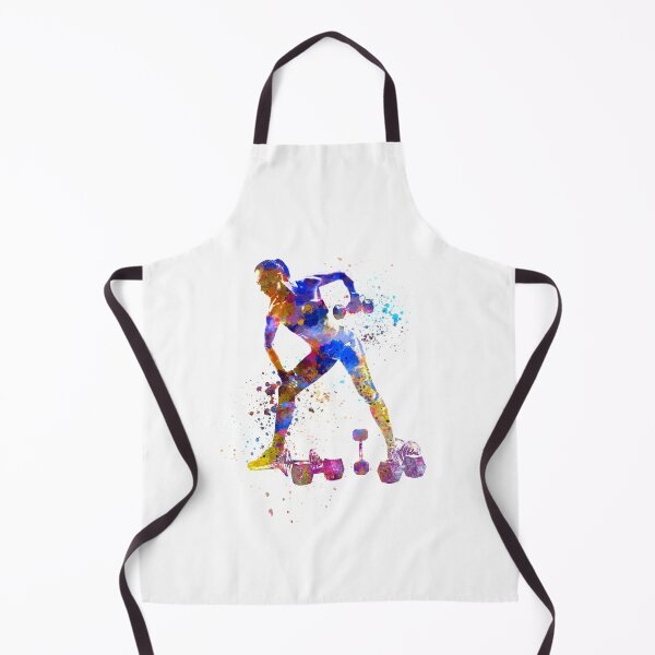 Item preview, Fitness exercise in watercolor designed and sold by paulrommer.