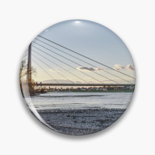 Item preview, Düsseldorf Neuss Fleher Bridge Rhine designed and sold by mh107.