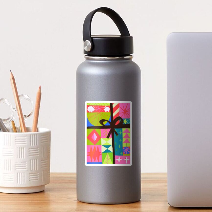 Retro gift Sticker