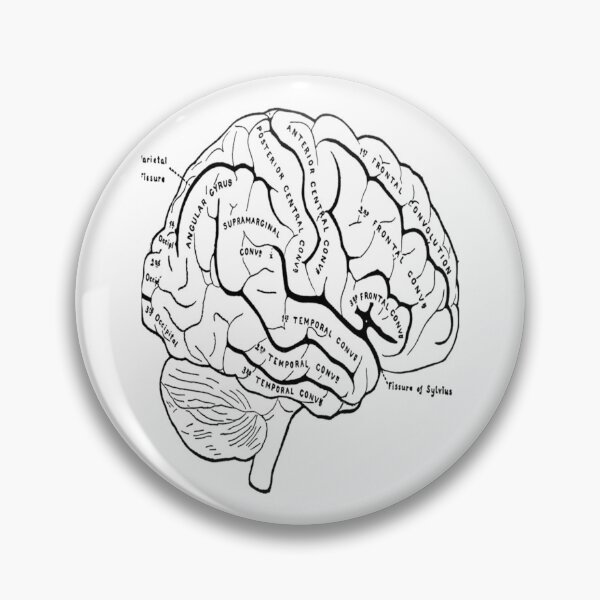 Item preview, Brain Typography   designed and sold by janehusen886.