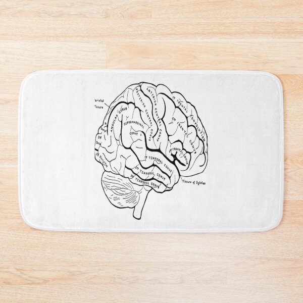 Item preview, Brain Typography   designed and sold by janehusen886.