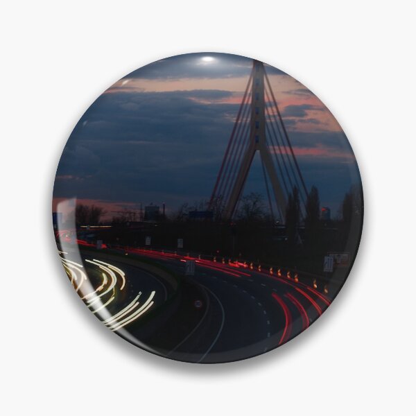Item preview, Düsseldorf Neuss Fleher Bridge Rhine designed and sold by mh107.