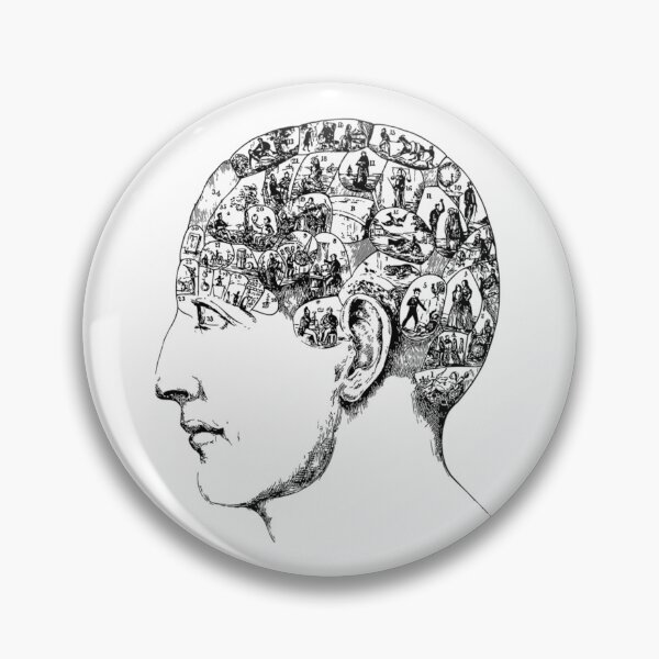 Item preview, Phrenology Chart Head Psychology Psychiatry Science Design   designed and sold by janehusen886.