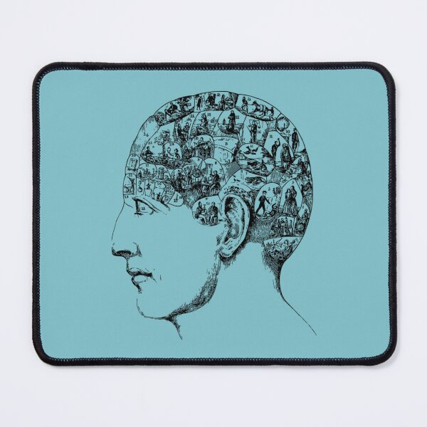 Item preview, Phrenology Chart Head Psychology Psychiatry Science Design designed and sold by janehusen886.