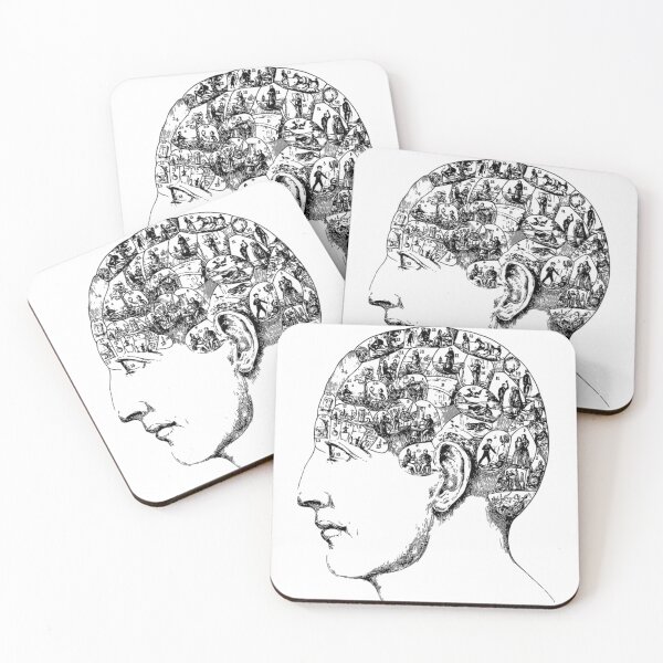 Item preview, Phrenology Chart Head Psychology Psychiatry Science Design   designed and sold by janehusen886.