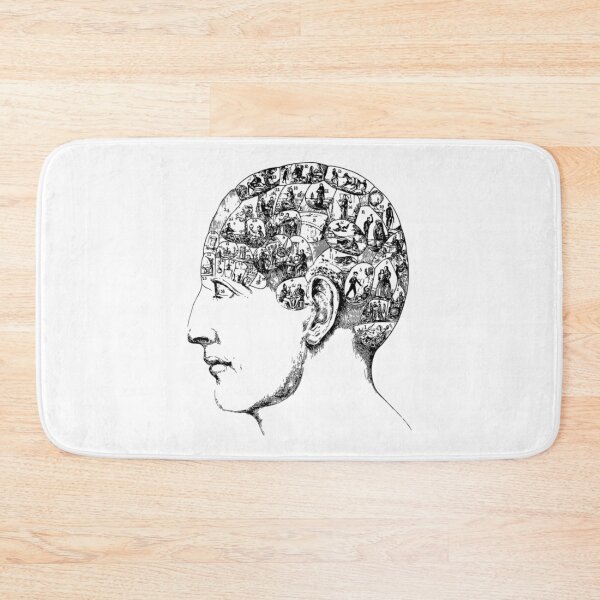 Item preview, Phrenology Chart Head Psychology Psychiatry Science Design   designed and sold by janehusen886.
