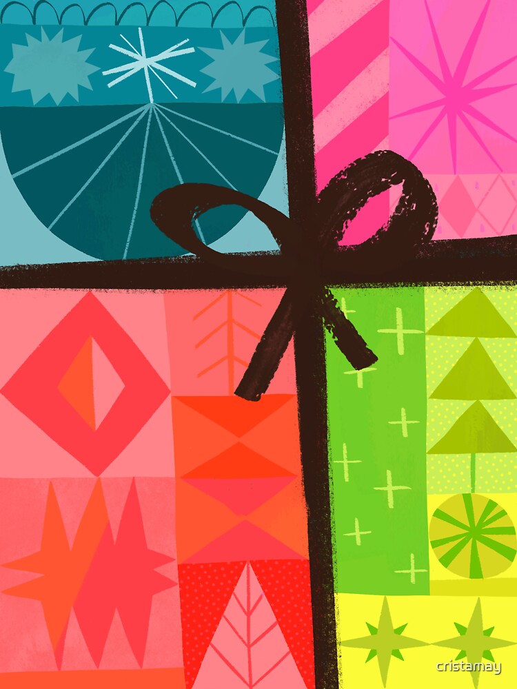 Thumbnail 3 of 3, Sticker, Retro gift (color variation) designed and sold by cristamay.