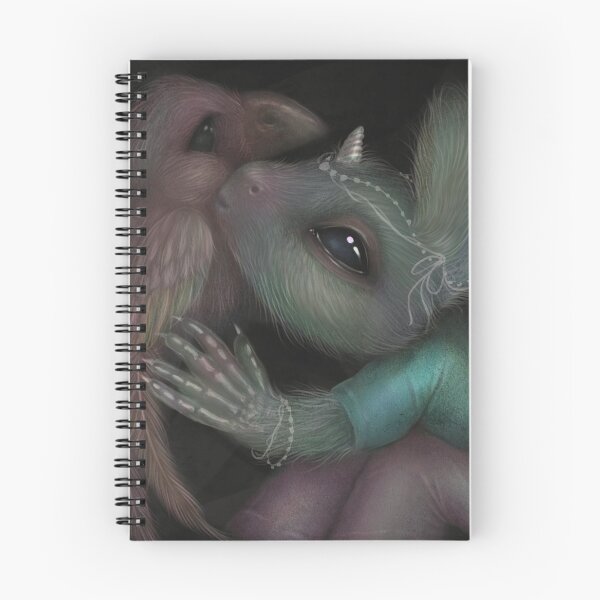 Item preview, Unicorn kissing a parrot designed and sold by snailmakesart.