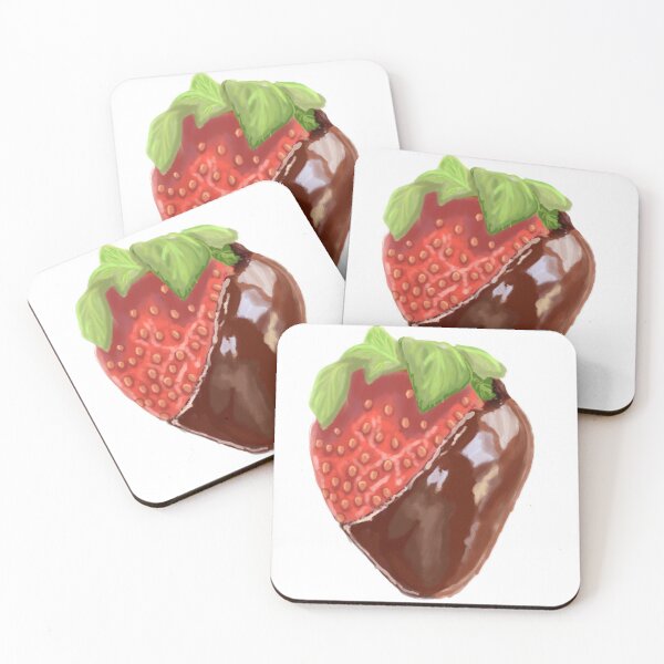Item preview, Strawberry in Chocolate - Chocolate Fondue designed and sold by BunnyBizarre.