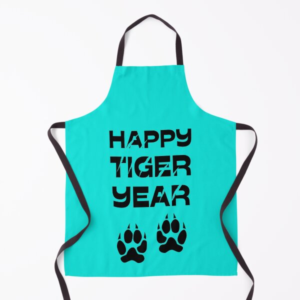 Item preview, Happy Tiger Year Black Tiger Stripes designed and sold by trendingatees.