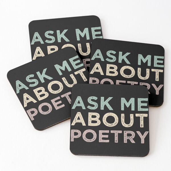 Item preview, Ask Me About Poetry designed and sold by medbdj.