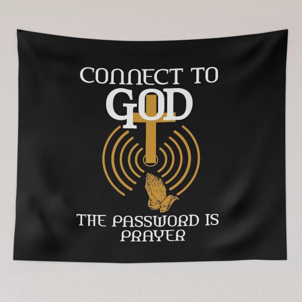 Item preview, Gift Connect To God The Password Is Prayer designed and sold by SarahMohanad.