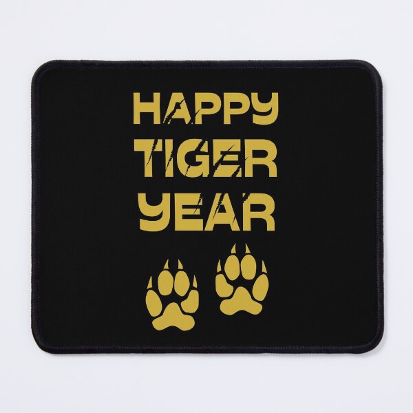 Item preview, Happy Tiger Year Golden Tiger Scratches designed and sold by trendingatees.
