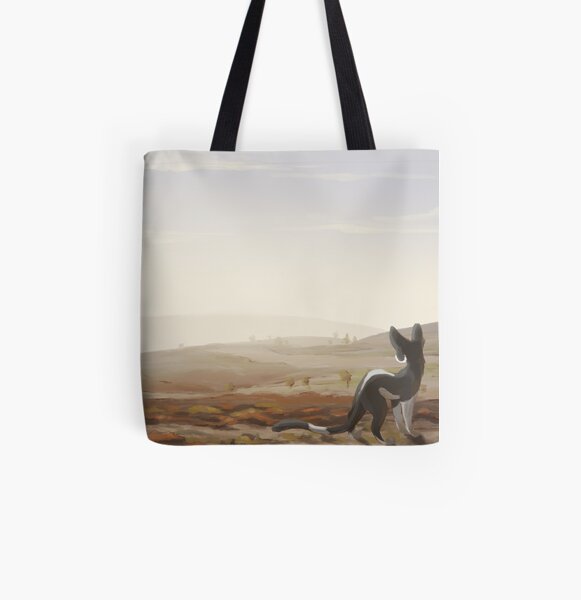 A Cold Day on the Moor All Over Print Tote Bag