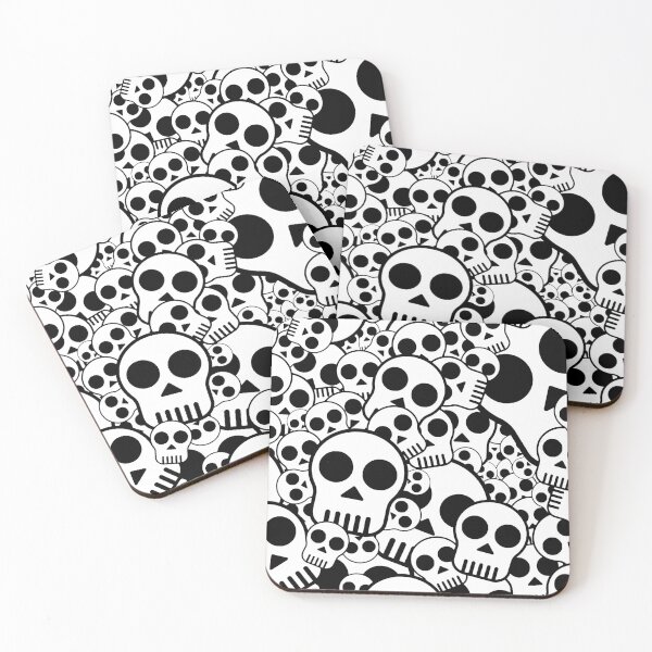 Item preview, Lots of skulls pattern designed and sold by Denis Epanov.