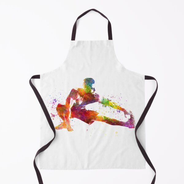 Item preview, Fitness exercise in watercolor designed and sold by paulrommer.