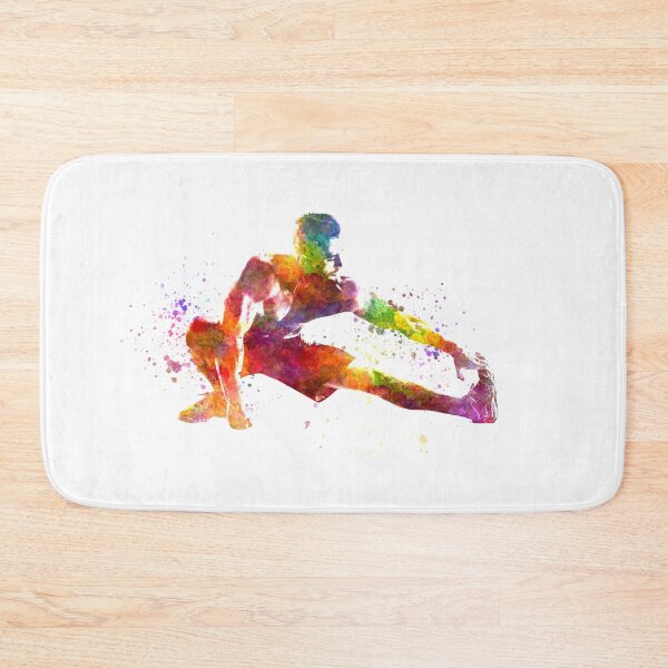 Item preview, Fitness exercise in watercolor designed and sold by paulrommer.
