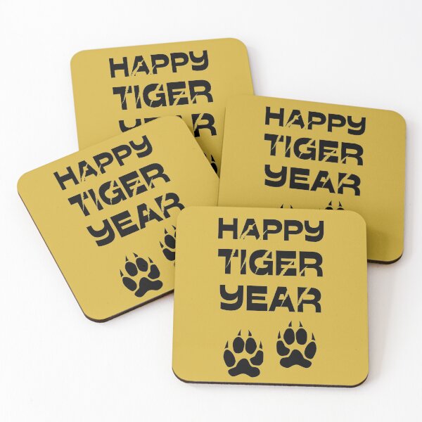Item preview,  Tiger Year Golden Tiger Scratches designed and sold by trendingatees.