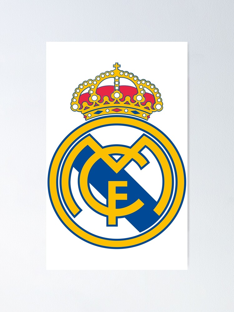 The Madrid CF Logo Poster for Sale by jhonatanliem