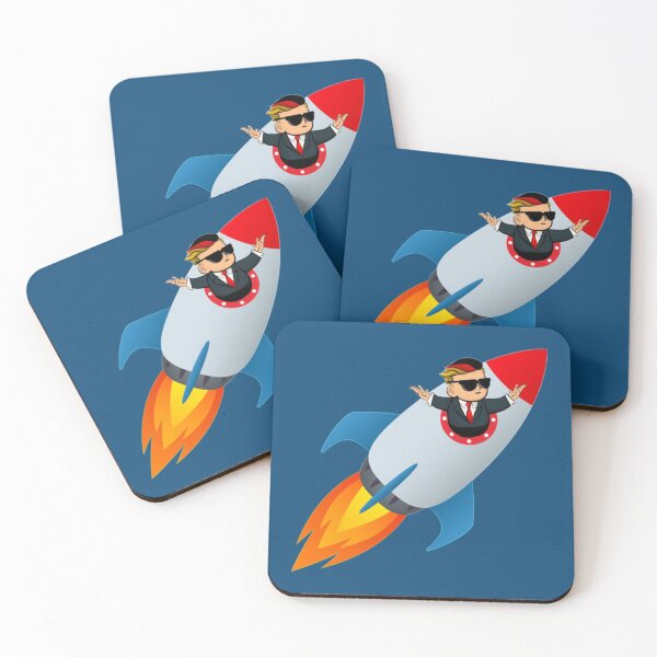 Item preview, Mauerstrassenwetten Wallstreetbets Rocket Moon Bitcoin Doge GME   designed and sold by janehusen886.