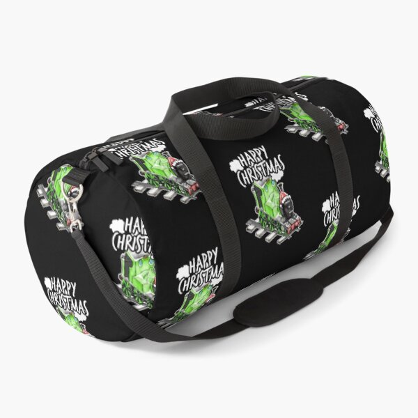 Item preview, Happy Christmas Steam Train Railway Railroad Enthusiasts Snow designed and sold by doodlerob.