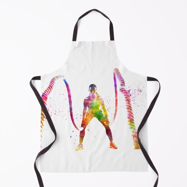 Item preview, Fitness exercise in watercolor designed and sold by paulrommer.