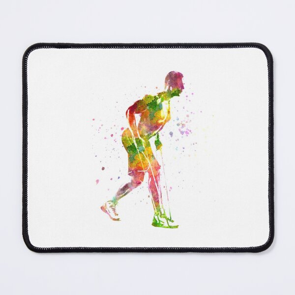 Item preview, Fitness exercise in watercolor designed and sold by paulrommer.