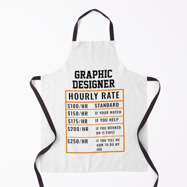 Item preview, Graphic Designer Hourly Rate designed and sold by Yay Design.