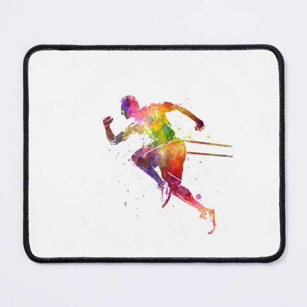 Item preview, Fitness exercise in watercolor designed and sold by paulrommer.