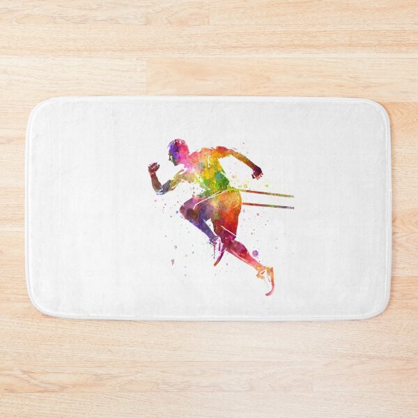 Item preview, Fitness exercise in watercolor designed and sold by paulrommer.